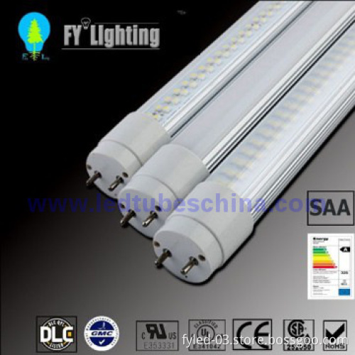 led Tube Lighting 4FT 18W striated cover with DLC/UL/cUL/CSA approved